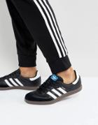 Adidas Originals Samba Sneakers In Black Bz0058 - Black