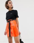 Na-kd T-shirt With Darlin Text In Black - Black