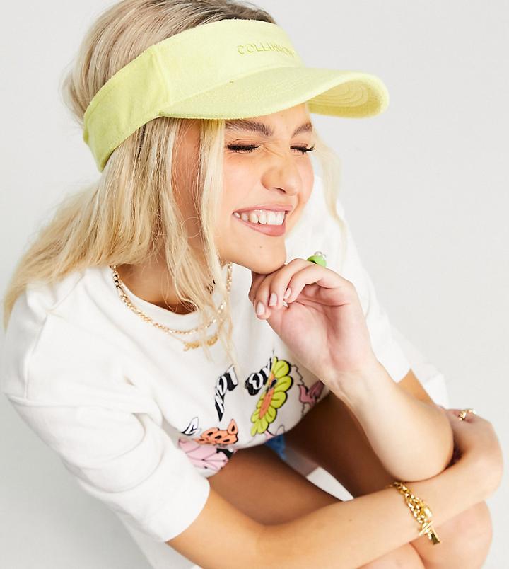 Collusion Visor In Yellow