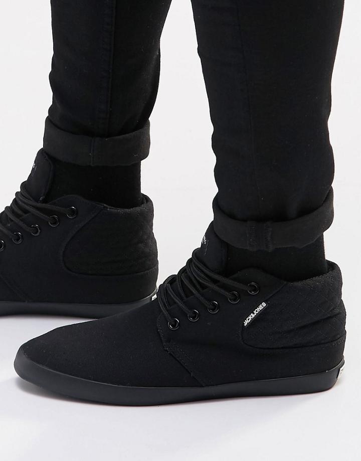 Jack & Jones Vertu Canvas Sneakers - Black