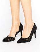 Coast Black Court Shoe - Black