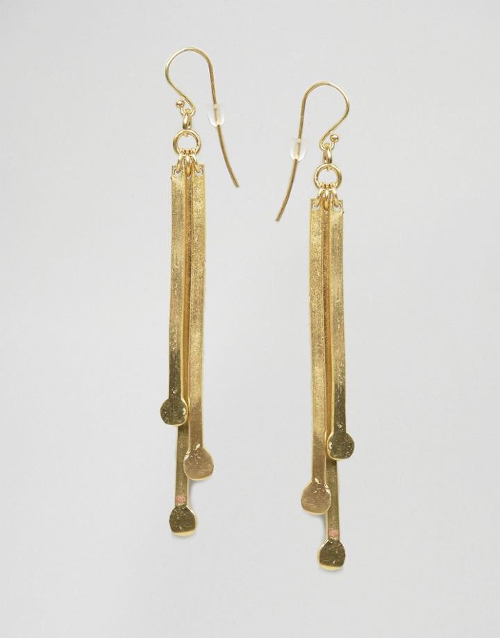Made Ndonondono Spike Earring - Gold