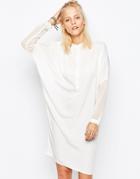 Religion Instinct Crepe Dress - W White