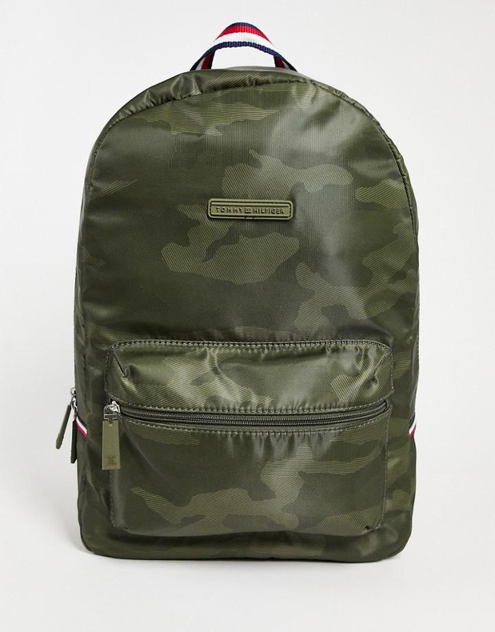 Tommy Hilfiger Alexander Camo Nylon Backpack-green