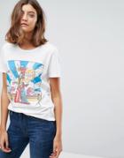 Wrangler X Peter Max Sunrise Graphic T-shirt - White