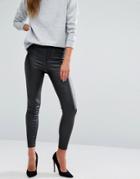New Look Coated Skinny Jean - Black