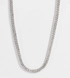 True Decadence Exclusive Choker Necklace In Crystal-silver