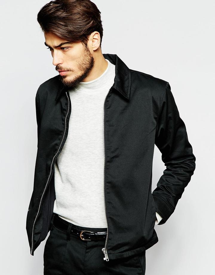 Adpt Harrington Jacket - Black
