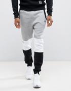 Divine Pandemic Paneled Joggers - Gray