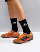 Adidas Soccer Nemeziz Tango 17.3 Astro Turf Sneakers In Orange By2827 - Orange