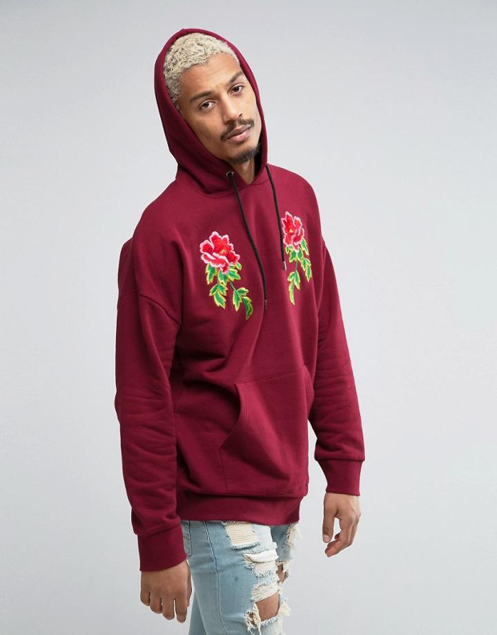 Jaded London Souvenir Hoodie - Green