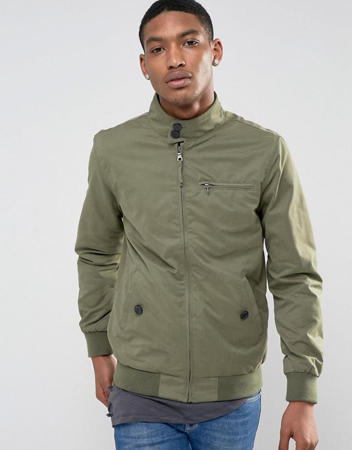 Jack & Jones Harrington Jacket - Green