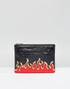 Skinnydip Flame Detail Pouch - Multi