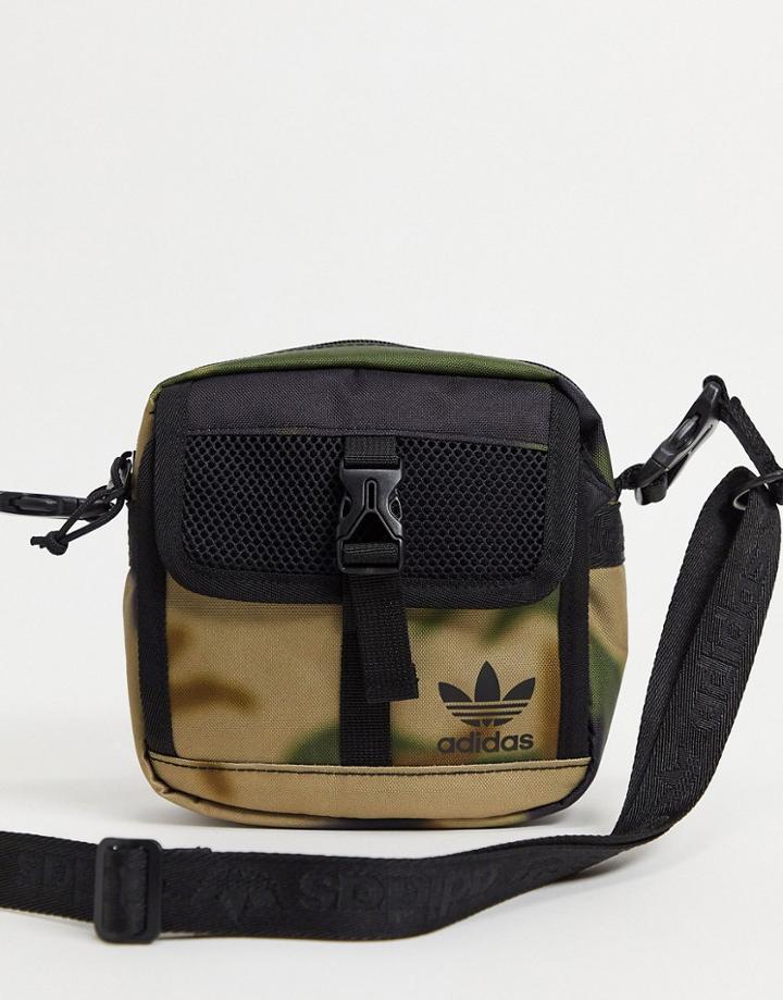 Adidas Originals Large Festival Crossbody Bag-green