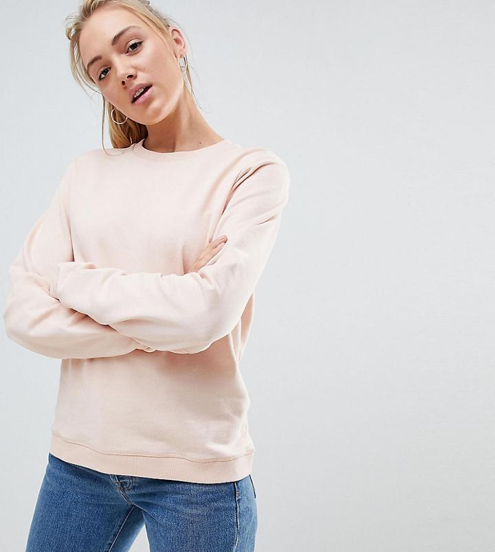 Asos Design Tall Cute Sweat - Pink