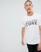 Jack & Jones Core T-shirt With Brand Logo - White