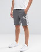Adidas Originals Trefoil Shorts Ay7732 - Gray