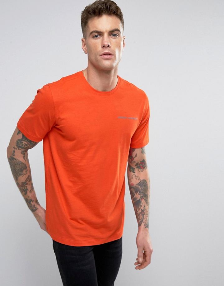 Under Armour Charged Cotton T-shirt In Orange 1277085-860 - Orange