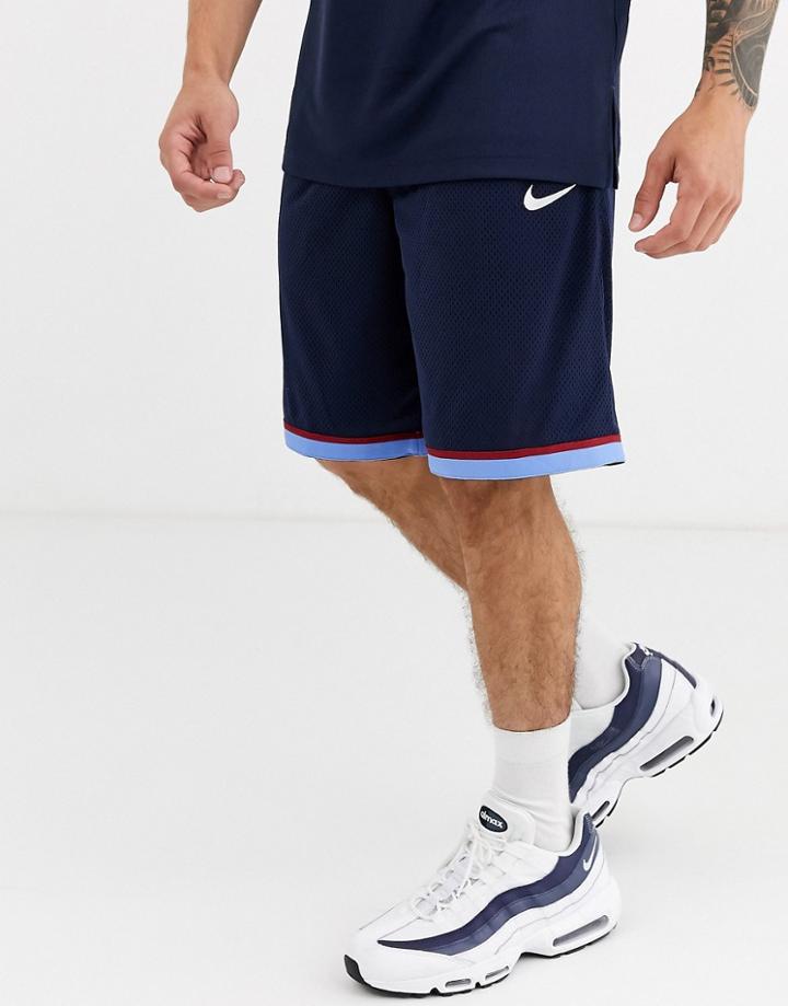Nike Basketball Classic Shorts In Navy