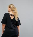 Rainbeau Curve Lila Tee In Black - Black