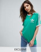 Adidas Originals Green California T-shirt - Green