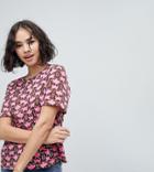 Monki Holidays All Over Gingerbread T-shirt - White