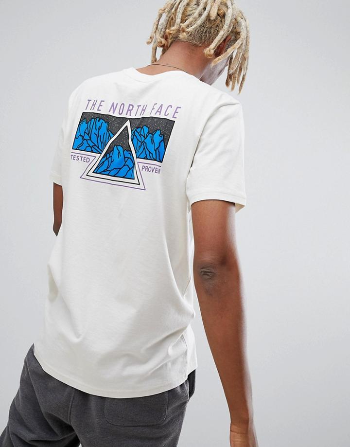 The North Face Ridge T-shirt In Vintage White - White