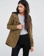 Only Classic Parka - Brown