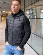 Brave Soul Lockheed Vest In Black