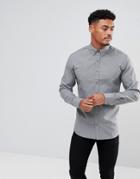 Kronstadt Dean Flannel Basic Shirt - Gray