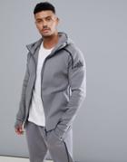 Adidas Zne 2 Hoodie In Gray Ce4260 - Gray