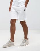 Criminal Damage Slim Fit Drawstring Shorts - White