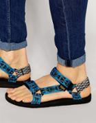 Teva Original Universal Pattern Sandals - Blue