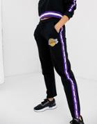 Nba Lakers Logo Sweatpants With Side Tape