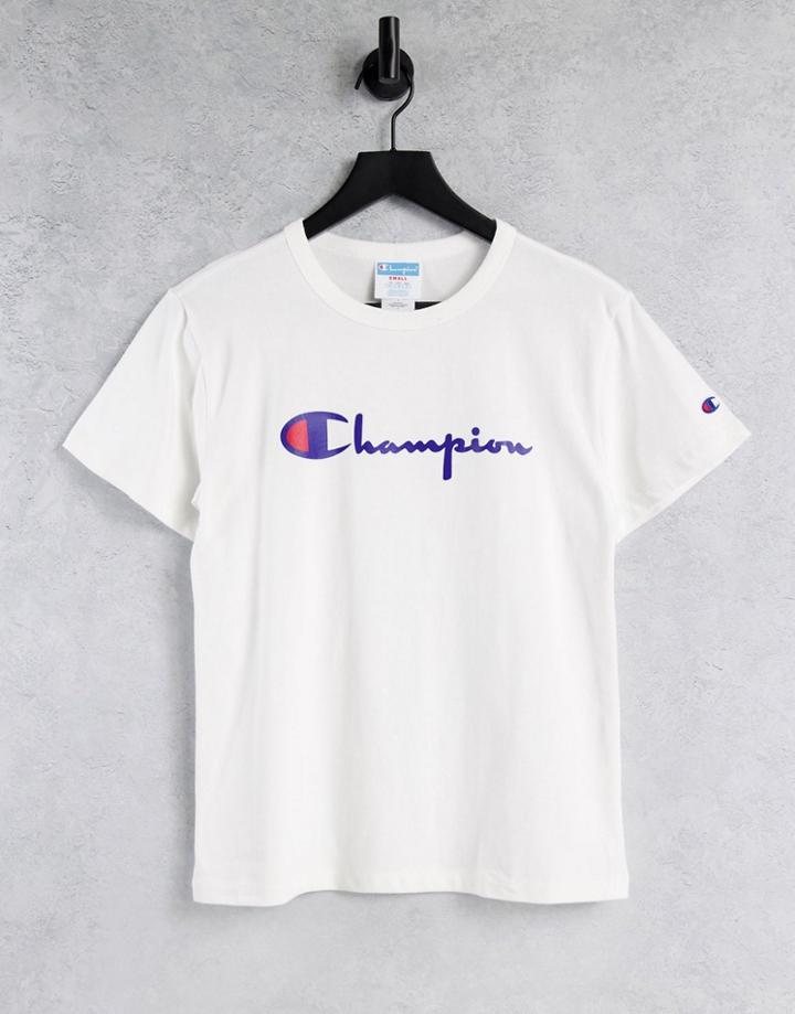 Champion Large Logo T-shirt In White