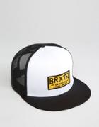 Brixton Trucker Cap Dunning Mesh - White