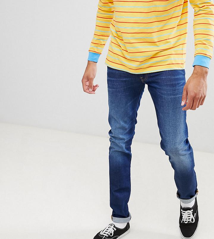 Lee Tall Darren Regular Fit Jeans In Bright Sea Wash - Blue