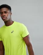 Asics Running T-shirt In Green 134084-0432 - Green