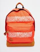 Mi Pac Backpack In Bandana Print - Bandana Red