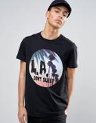 Systvm La Dont Sleep Back Print T-shirt - Black