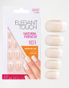 Elegant Touch Medium Length False Nails - French Bare 101 - French Bare