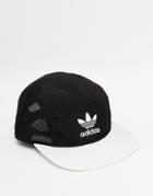 Adidas Originals 'bleached Out' 5 Panel Cap - Black