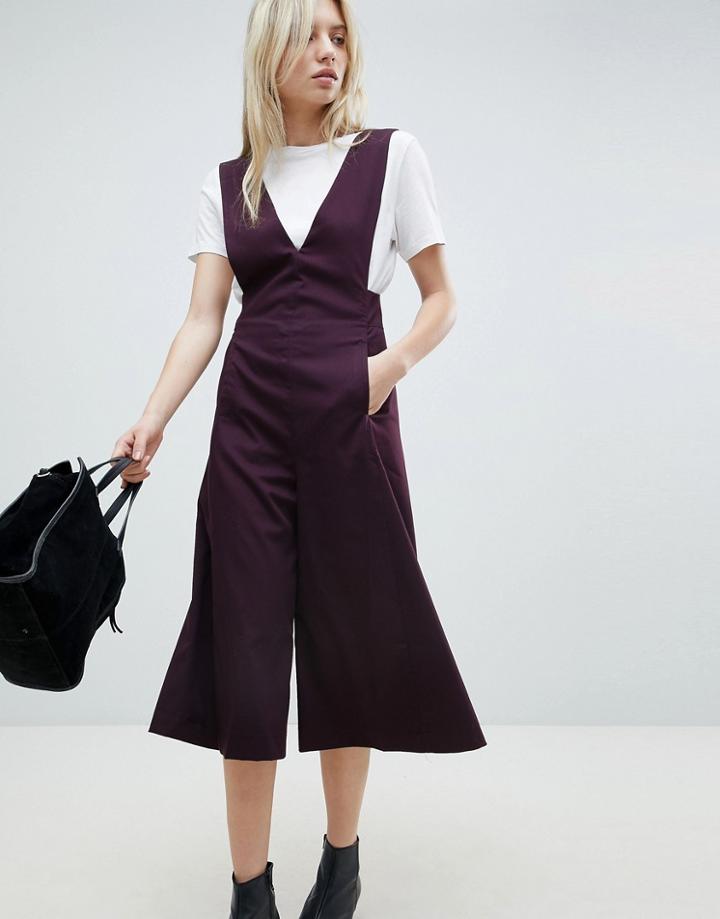 Minimum Pinafore Jumpsuit - Black