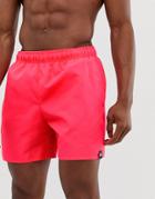 Adidas Swim Shorts In Red - Red