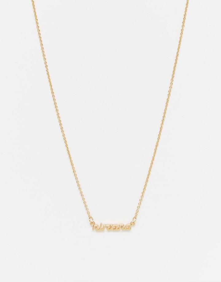 Me & Zena Nirvana Necklace - Gold