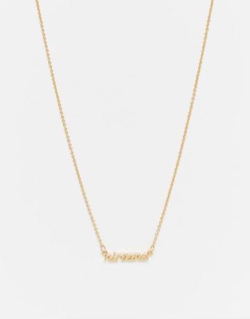 Me & Zena Nirvana Necklace - Gold