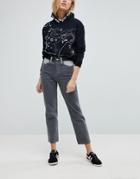 Wrangler X Peter Max Retro Straight Fit Jean - Gray