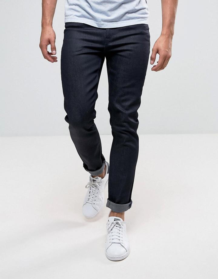 Cheap Monday Sonic Slim Jeans Unwashed - Navy