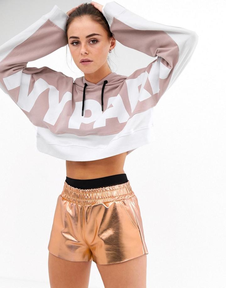 Ivy Park Cropped Hoodie - Pink