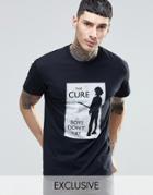 Reclaimed Vintage T-shirt With The Cure Print - Black